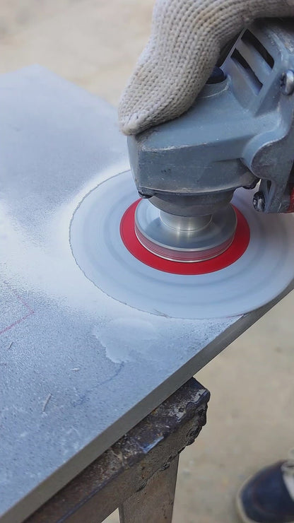 4"/4.5"/5" /7"/9"(100-230mm) Double-Sided Diamond Grinding Discs - Cutting & Chamfering for Marble, Quartz, Granite & Tile - 5/8"-11 Thread Angle Grinder Blades