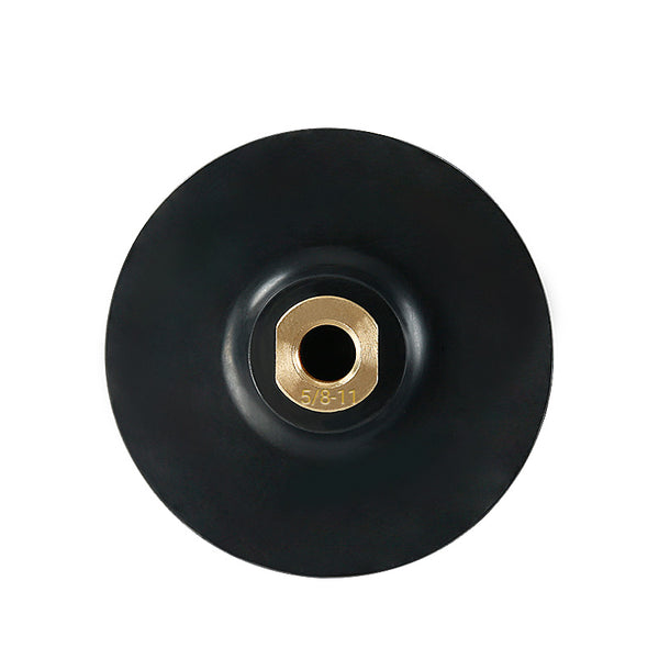 3" -4" (80MM-100mm) Flexible Rubber Grinding Disc - Self-Adhesive Bendable Head for Stone Arc Grinding on Marble & Granite - Angle Grinder Sanding Pad Accessories
